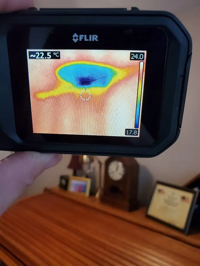 Thermal imaging inspection for water damage in Bayville